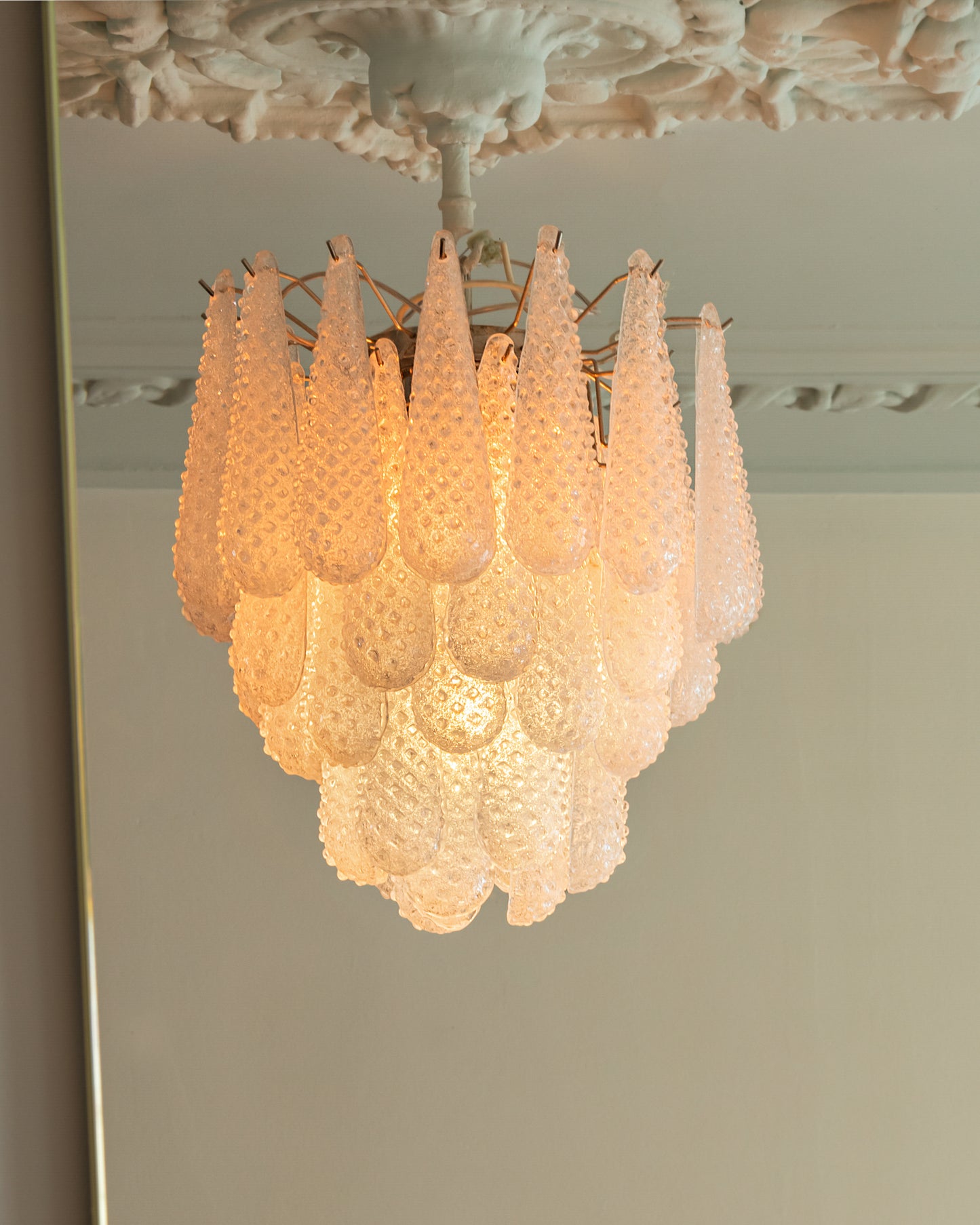 Chandelier Coco white - small
