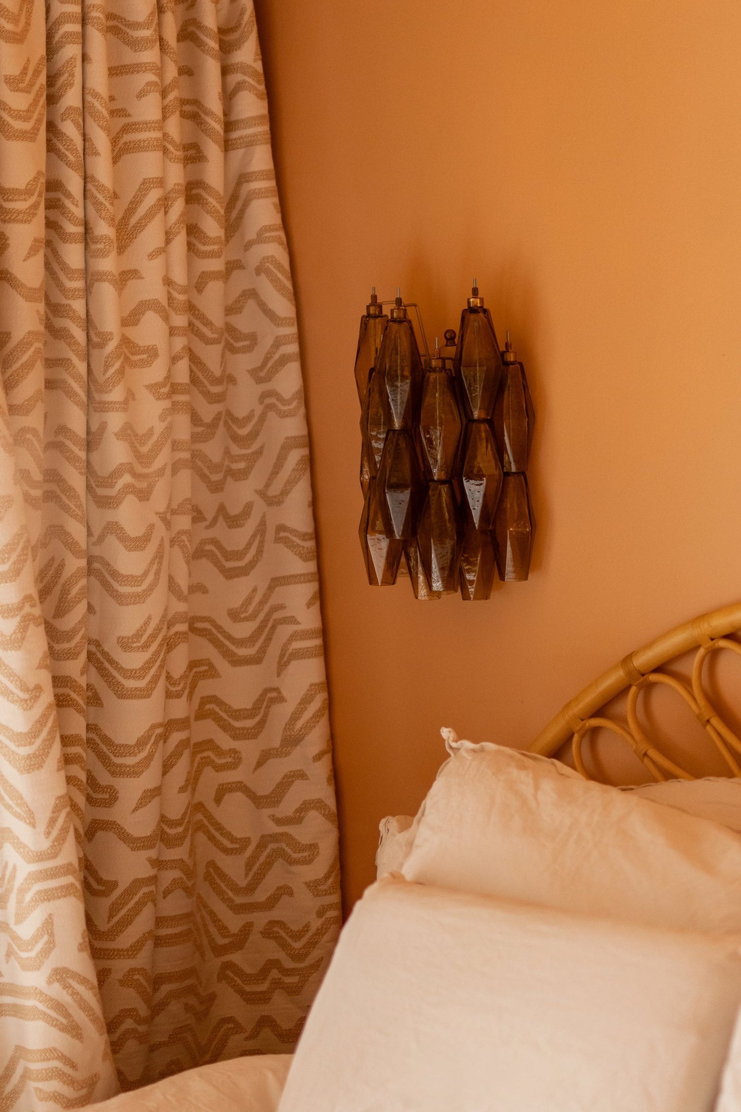 Wall light Chloe brown