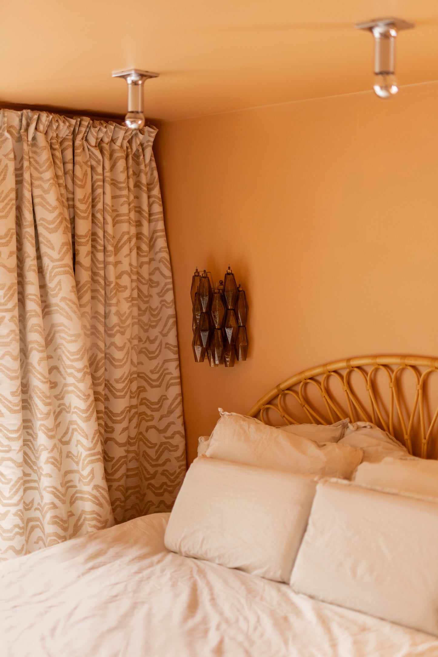 Wall light Chloe brown