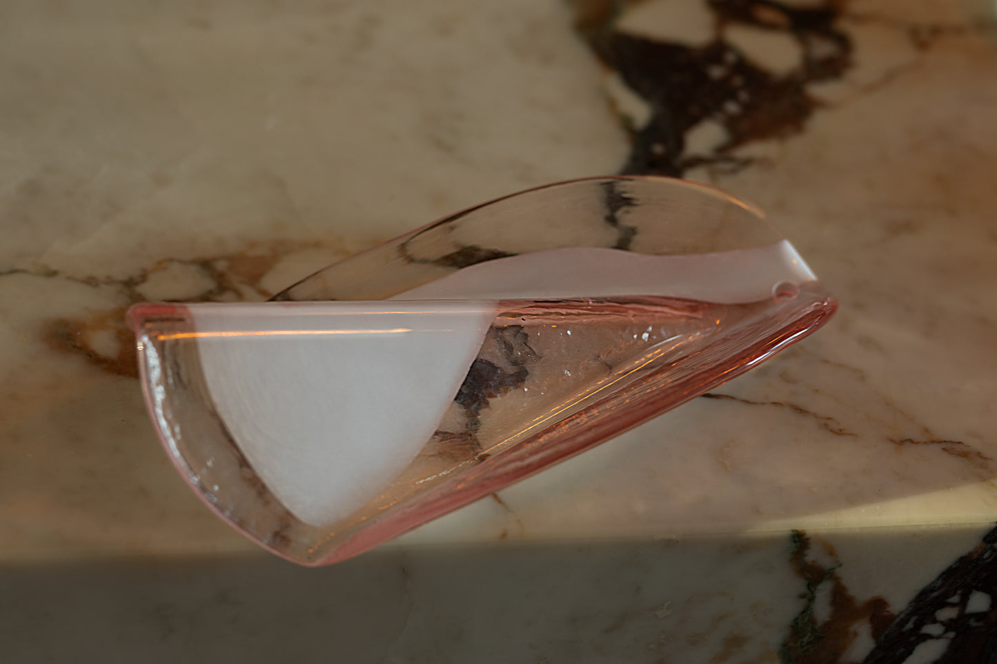 wall light Caia pink & white - small