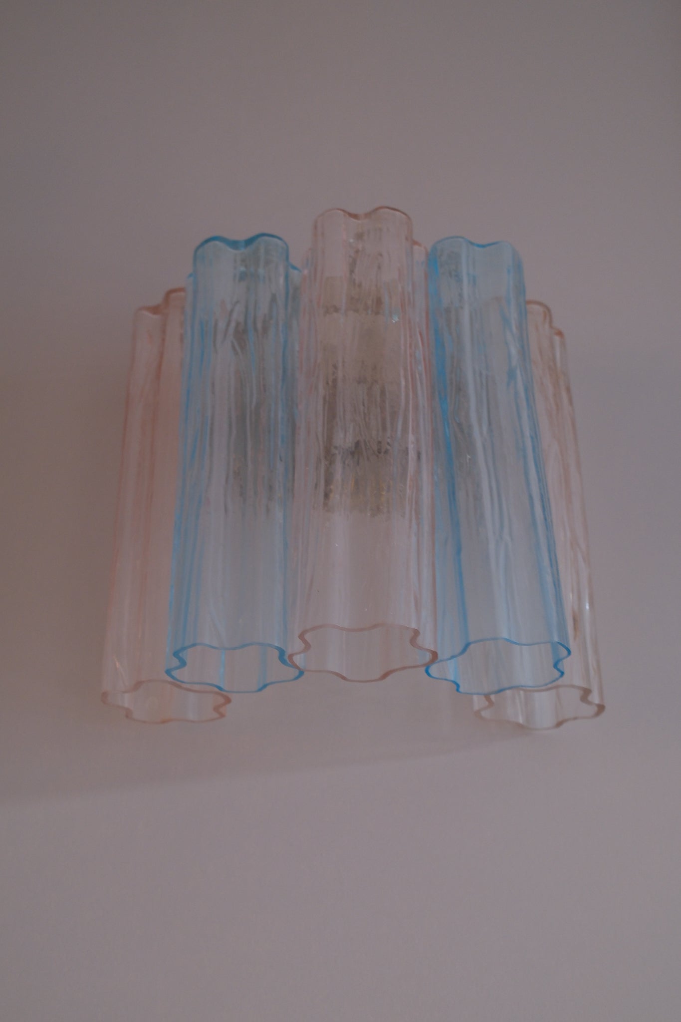 Wall light Sakura pink & blue - small