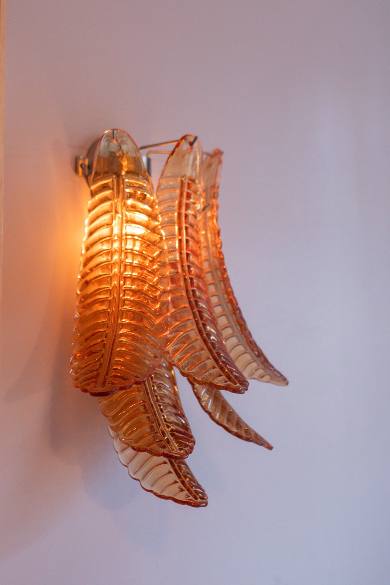 wall light Whirl transparant - small