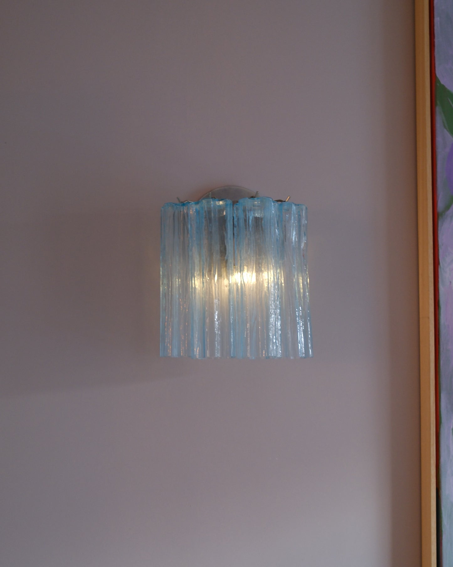 Wall light Sakura blue - small