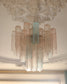 Chandelier Sakura pink & blue - medium