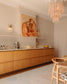 Chandelier Bubble pink -  medium