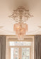 Chandelier Bubble pink -  medium
