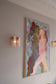 Wall light Sakura alabaster mix - small