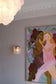 Wall light Sakura alabaster mix - small