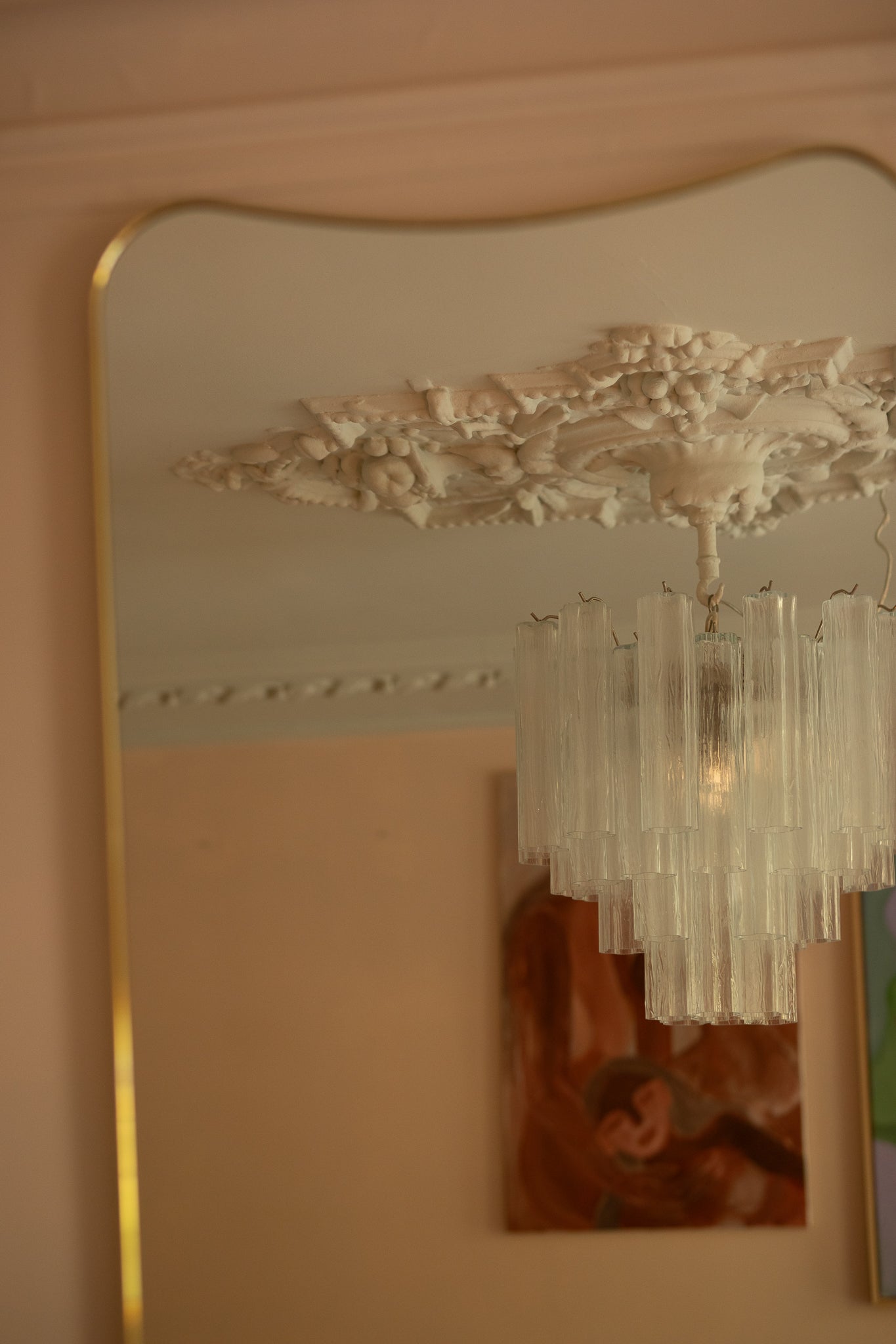 Chandelier Sakura transparant -  large