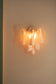 wall light Caia pink & white - small
