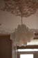 Chandelier Aurora alabaster white - medium
