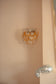 wall light Celeste amber - medium