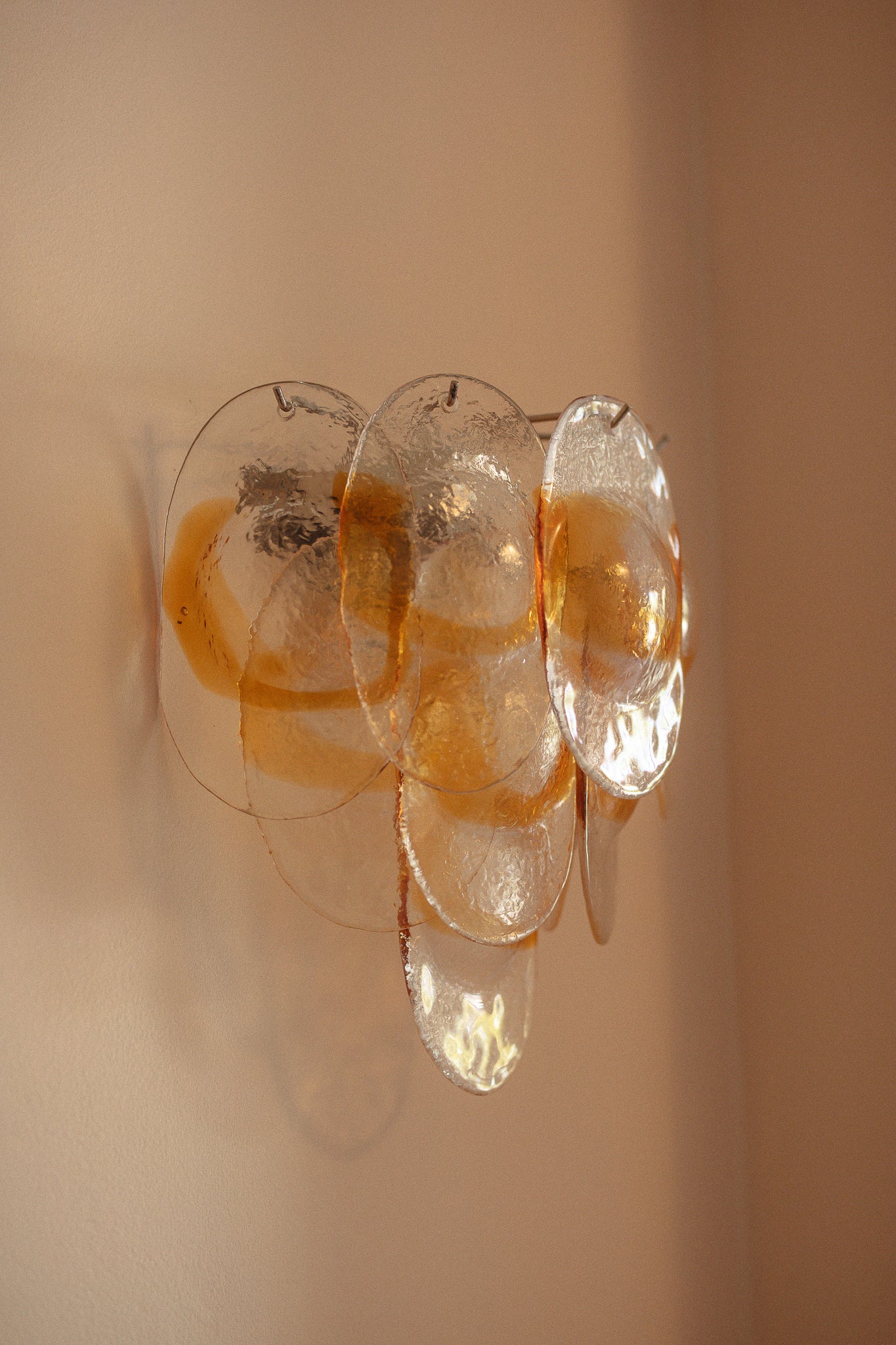 wall light Celeste amber - medium