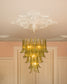 Chandelier Willow green - large
