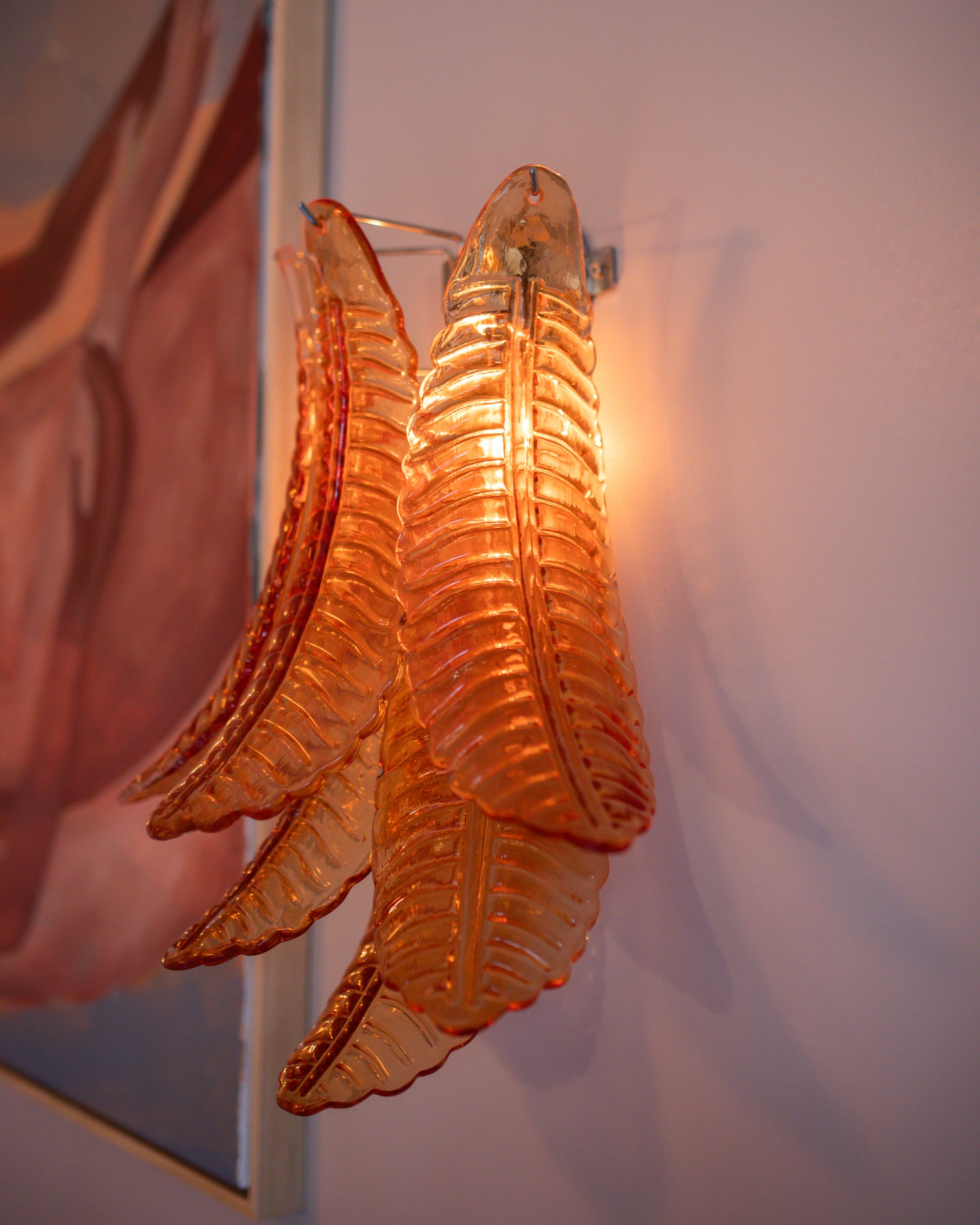 wall light Whirl amber - small