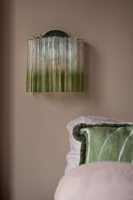 Wall light Sakura transparant to green - small