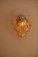 wall light Celeste amber - small