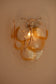 wall light Celeste amber - small