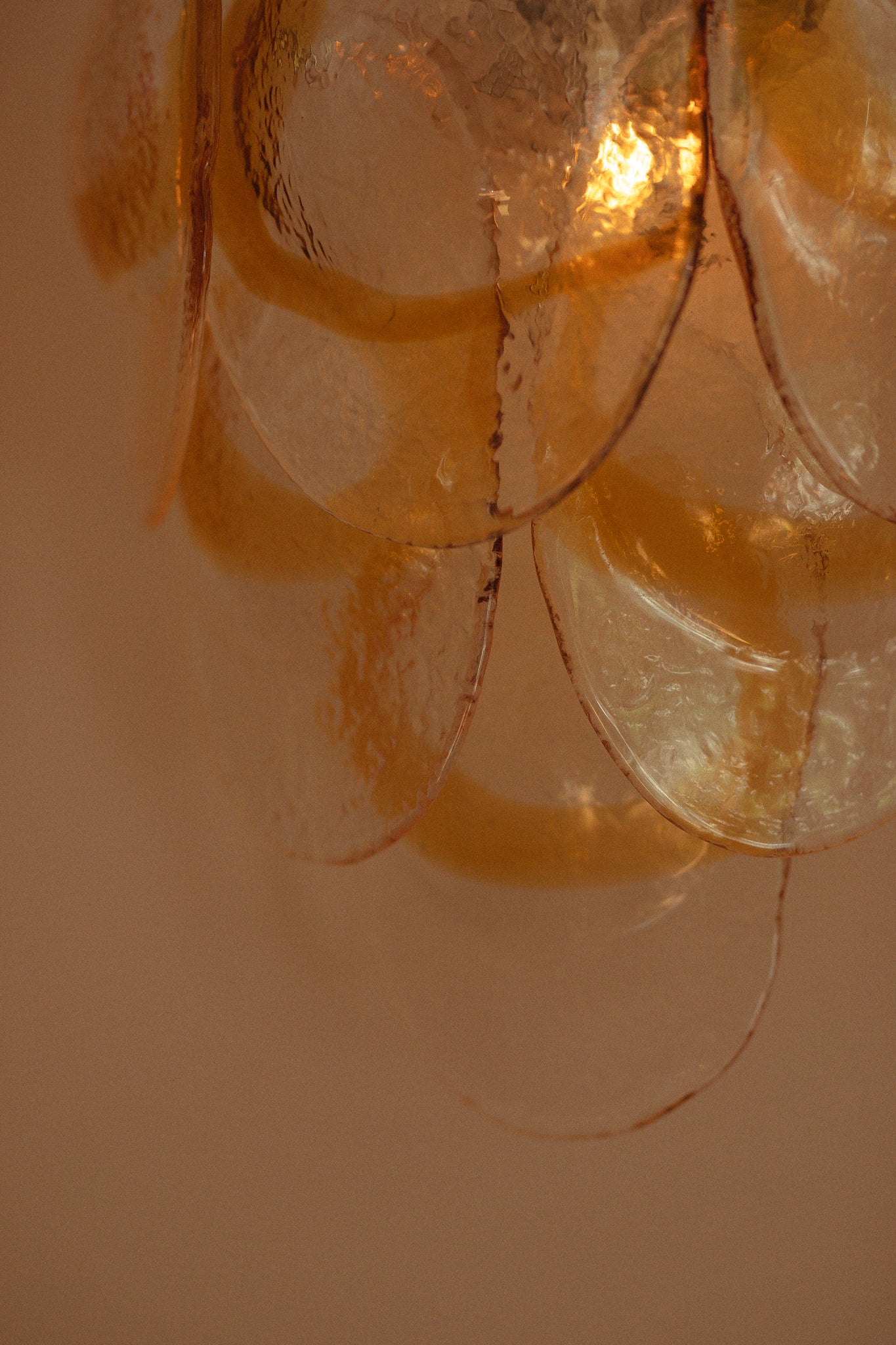 wall light Celeste amber - small