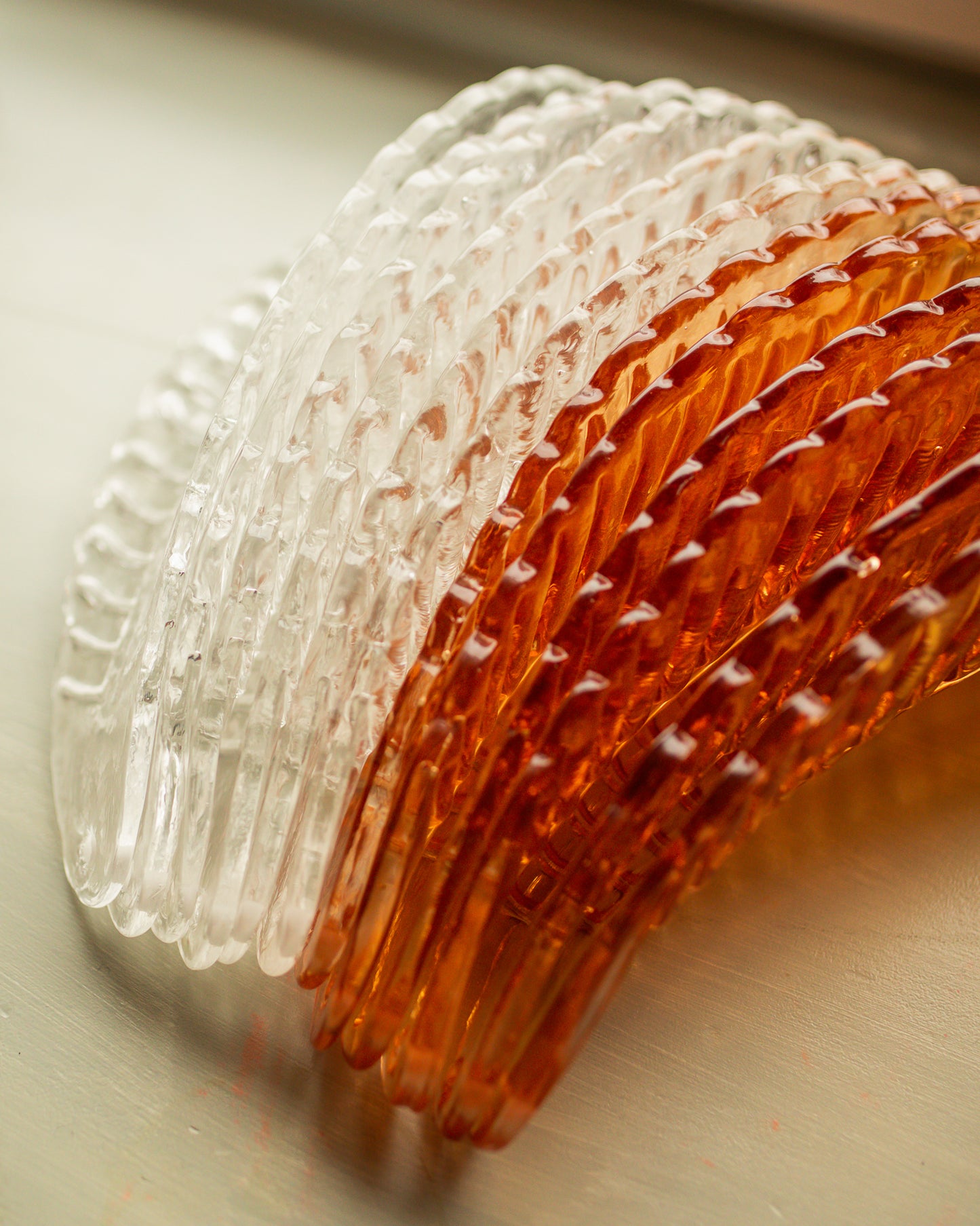 wall light Whirl amber - small